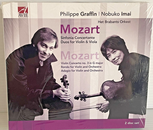 Mozart philippe graffin nobuko - graffin,