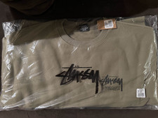 Stussy Honolulu Capitolo Limitato Girocollo Oliva Grande