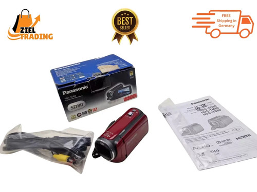 Videocamera panasonic hdc - videocamera, hdc-sd80