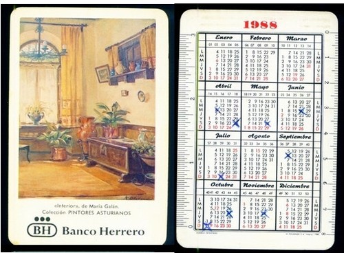 X1539h calendario fournier - x1539h-calendario,