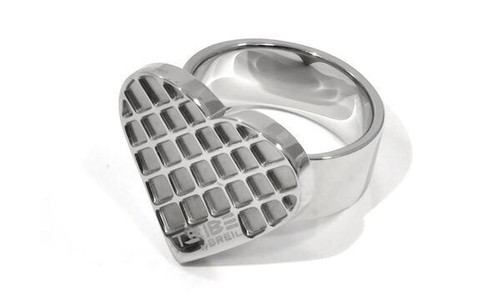 Anello breil tribe acciaio - tribe, in