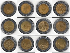 500 lire monete - -,