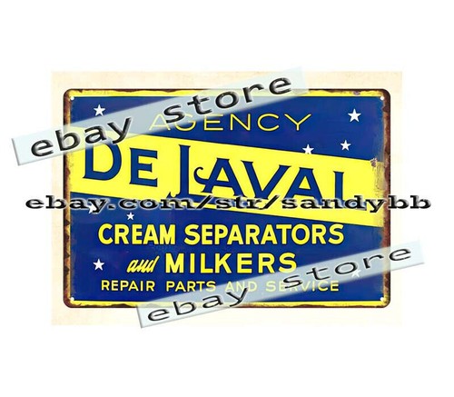 Insegna latta metallo laval - de,