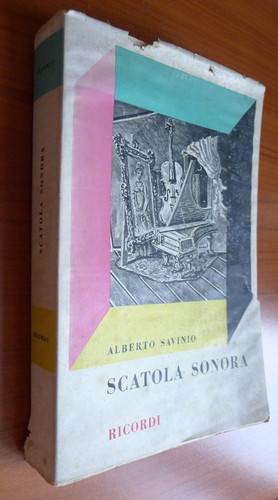 Alberto savinio scatola sonora - scatola,