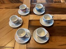 6 tazzine Illy 1994 collection