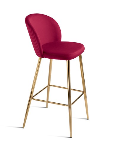 Set sgabelli velluto con - set, 2