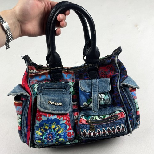 Borsa mano vintage desigual - a,