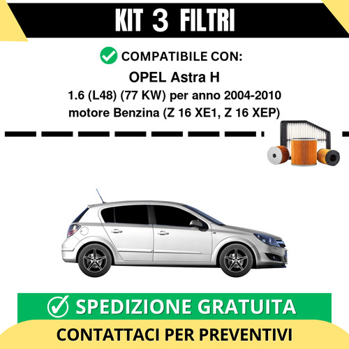 Kit filtri risparmio per - 3,