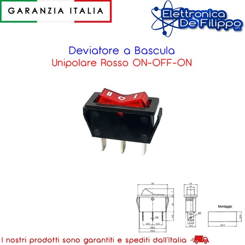Deviatore bascula unipolare - deviatore,