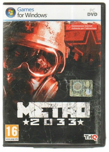 Metro 2033 videogioco - 2033, pc