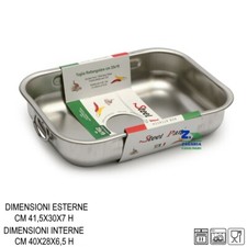 TEGLIA FORNO RETTANGOLARE CM