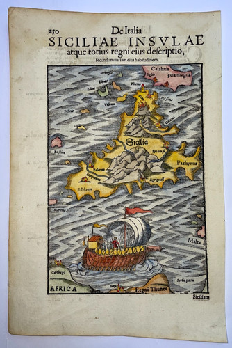 Sicilia italia 1554 - sicilia,