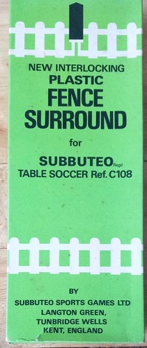 Set subbuteo 1970 c108 - set,