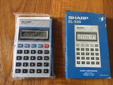 Calcolatrice SHARP EL-330