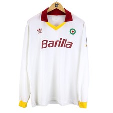 1991-92 Roma Maglia Adidas Barilla Away L (Top)  SHIRT MAILLOT TRIKOT