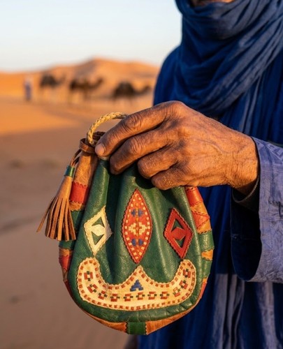 Borsa sacca pelle - borsa, in