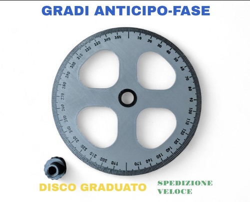 Disco graduato per regolazione - disco,