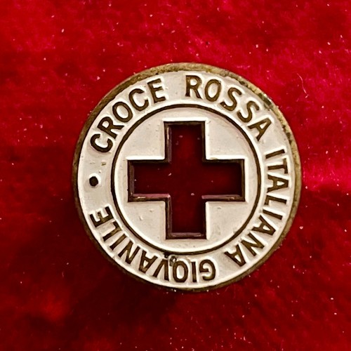 Spilla croce rossa giovanile - spilla,