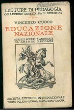 CUOCO VINCENZO EDUCAZIONE NAZIONALE SEI 1935 LETTURE DI PEDAGOGIA 2