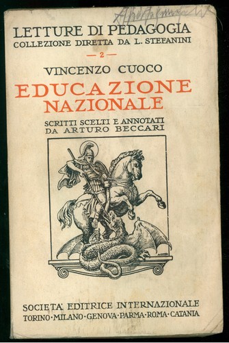Cuoco vincenzo educazione - cuoco,