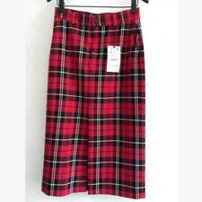 ZARA Gonna a tubino rossa a