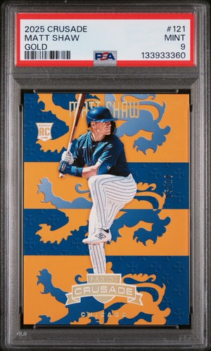 Matt shaw panini - shaw, 121