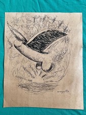 René Magritte disegno e