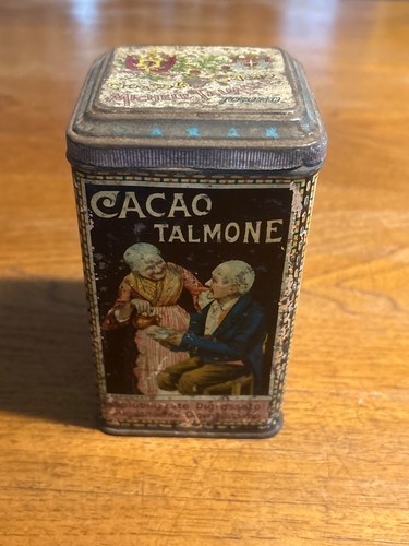 Scatola latta cacao talmone - latta,