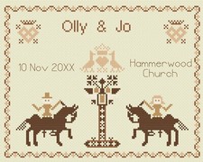 Kit Punto Croce O Motivo -