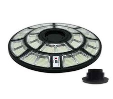 LAMPIONE SOLARE LUCE LED 2000W UFO SENSORE DI MOVIMENTO E CREPUSCOLARE IP65
