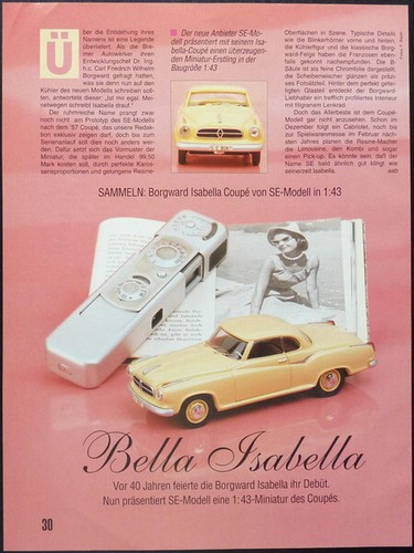Borgward isabella coupe - borgward, in