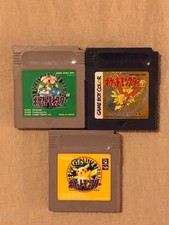 Gameboy Color Pokémon 3 Lot