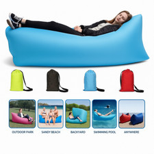 Lettino Mare  Materassino Sacco  Gonfiabile Letto Materasso Piscina Campeggio