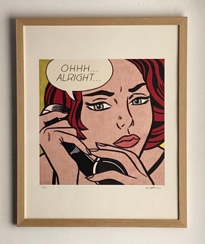 Lithographie roy lichtenstein - lithographie,