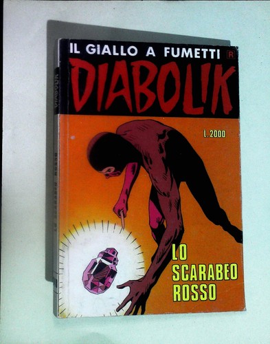 Diabolik ristampa costola - diabolik,