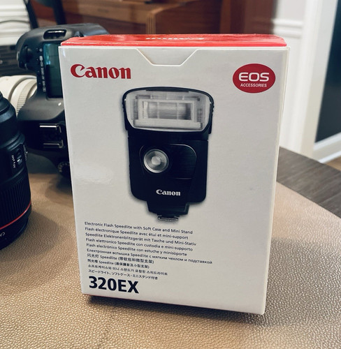 Canon speedlite 320ex - 320ex, e-ttl