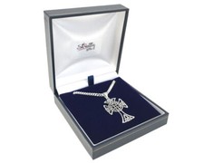 NUOVA croce celtica da uomo su