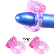2x anello fallico vibrante