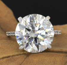 RARO Anello Solitario Diamante