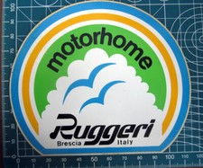 motorhome Ruggeri Brescia sticker new original KLEBER CON VELINA
