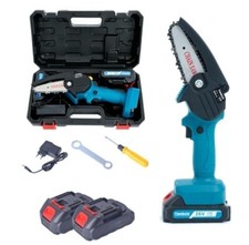 MOTOSEGA 48v TAGLIARAMI ELETTROSEGA 2 BATTERIE ELETTRICA MOTOSEGHE PORTATILE