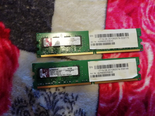 Banco memoria ram - 2x, pc