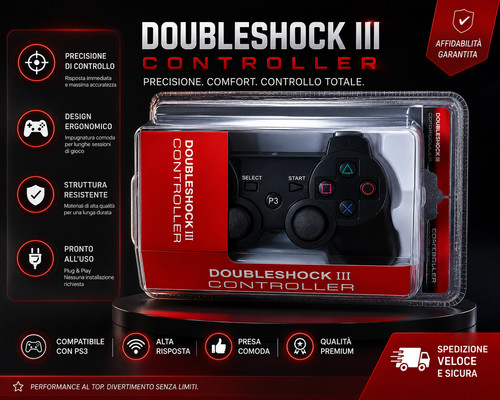 Controller doubleshock iii - doubleshock,