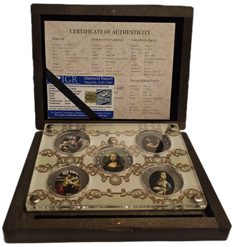 Monete argento diamond art - diamond,
