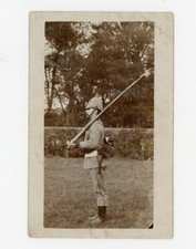 Foto Coloniale Esercito Britannico Militare Inglese Uniforme Fucile Baionetta