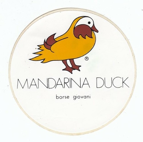 Adesivo mandarina duck borse - mandarina,