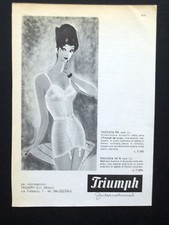 C836 - Advertising Pubblicità - 1959 - TRIUMPH INTIMO