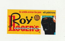 Q4 - Vintage Stickers Adesivo Roy Rogers Jeans