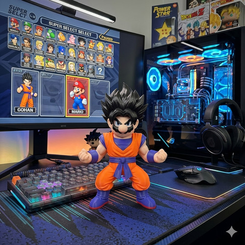 Super mario goku mashup - super, figura