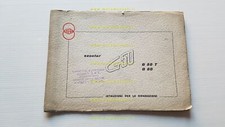 Gilera G 50 T - G 80 scooter 1964 manuale officina italiano originale